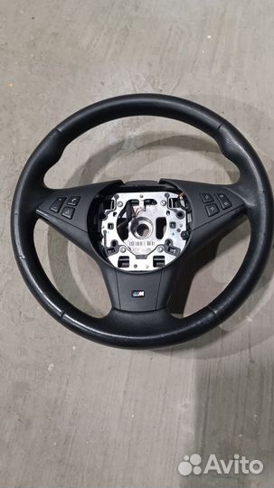 Руль на bmw 5 e60/e61 под кнопку