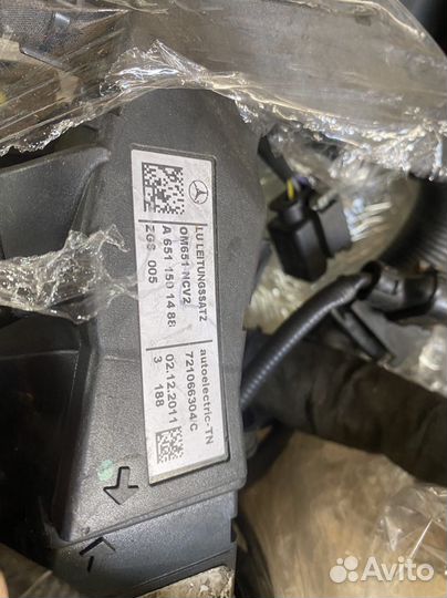 Проводка двигателя Mercedes-Benz Vito 639