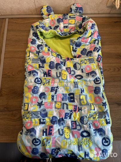 Зимний конверт в коляску