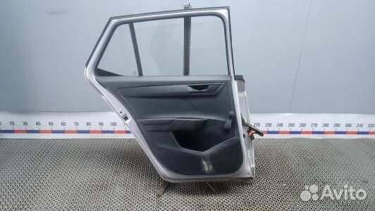 Дверь задняя левая skoda fabia 3 (8OK27FG01)