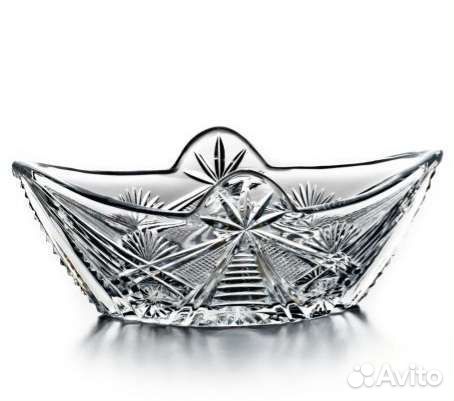 Салатница из хрусталя СССР
