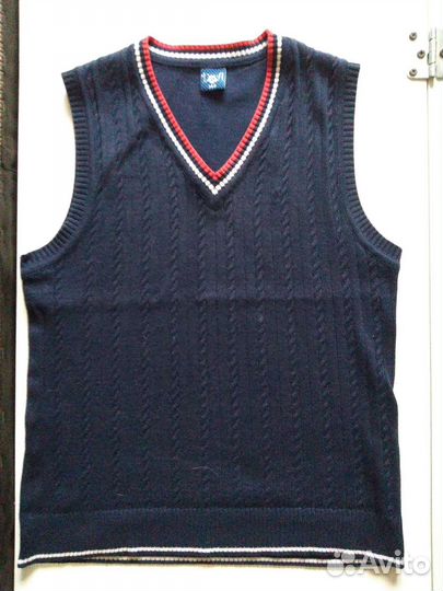 Жилетка для мальчика школьная 140