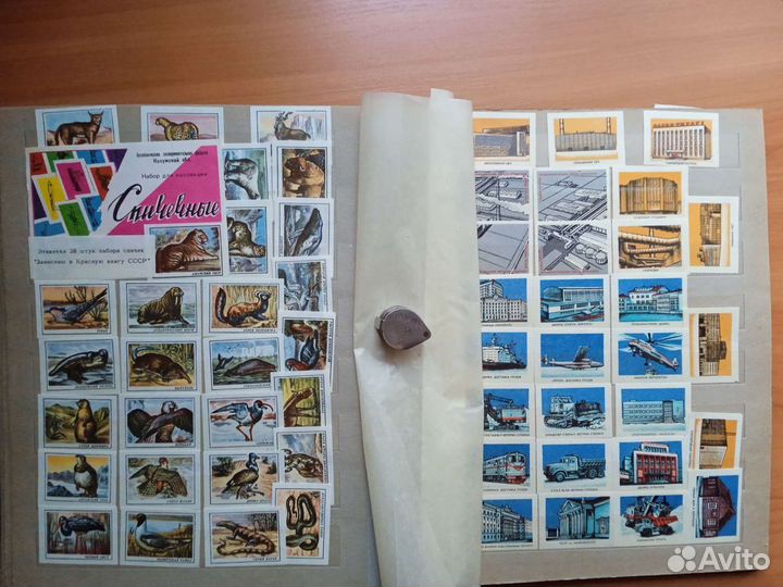 Этикетки спичечные СССР