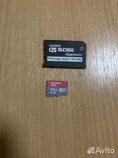 Sony memory stick PRO на 32 Гб для PSP
