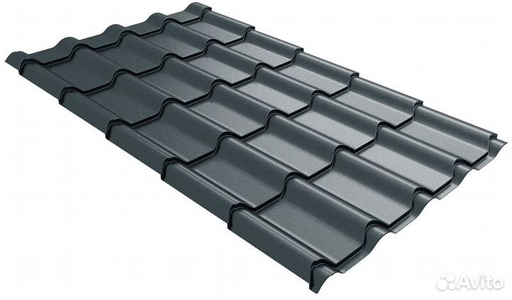 Лист металлочерепицы металлпрофиль