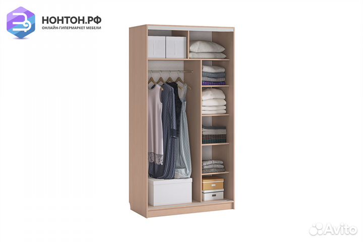 Шкаф-купе Гранд 9-600 Энерджи дуб млечный