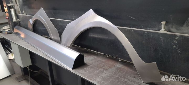 Ремонтные пороги и арки на авто