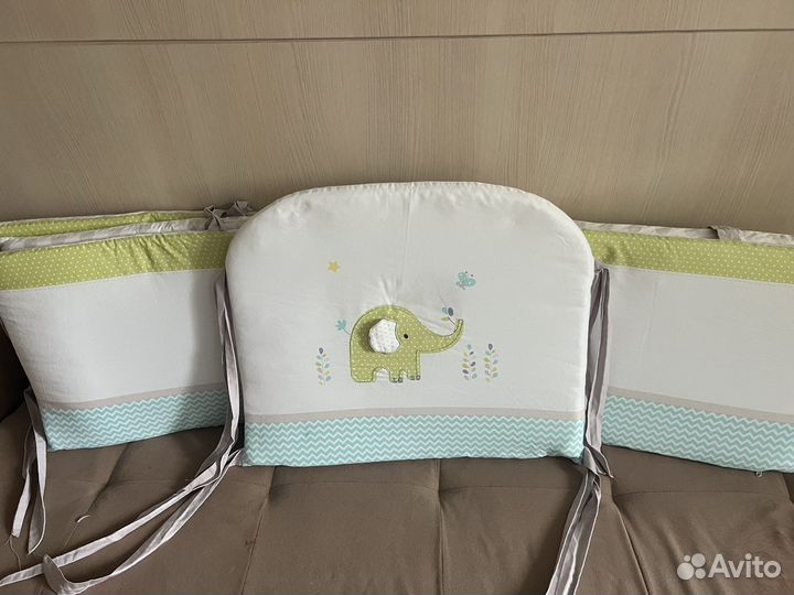 Бортики в детскую кроватку