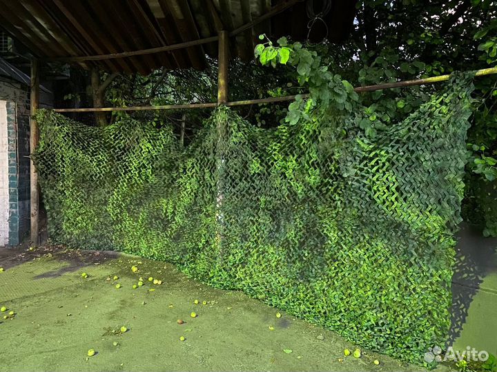 Маскировочная сетка зелёная