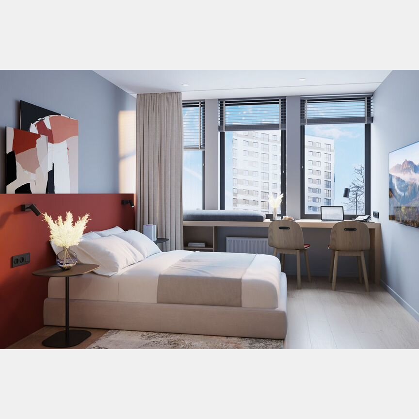 Апартаменты-студия, 22,4 м², 3/15 эт.
