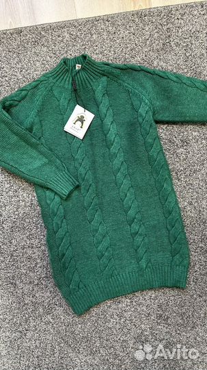 Платье свитер 100