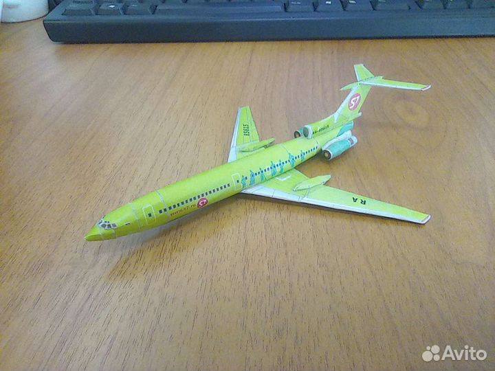 Модель самолётов Ту-154, Ту-134, Ту-104, Ту-114