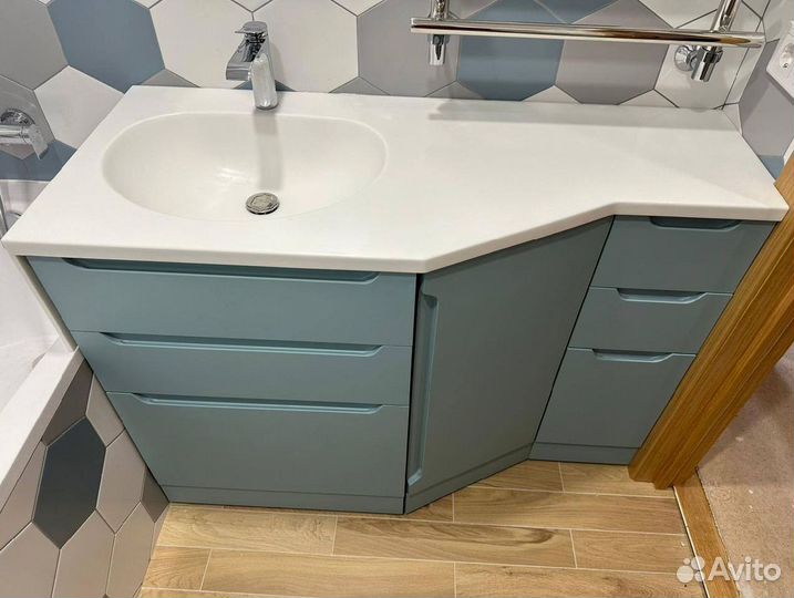 Тумба с раковиной для ванной на заказ