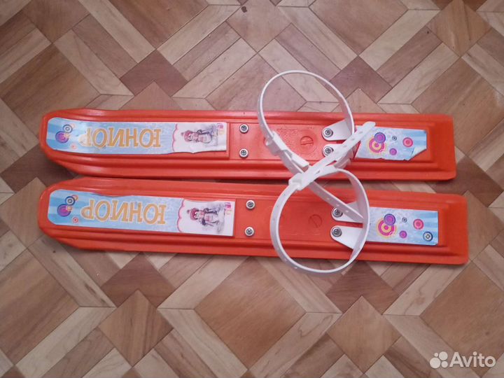 Детские мини лыжи