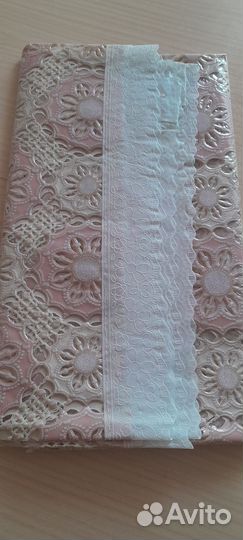 Скатерть ажурная, пвх, новая