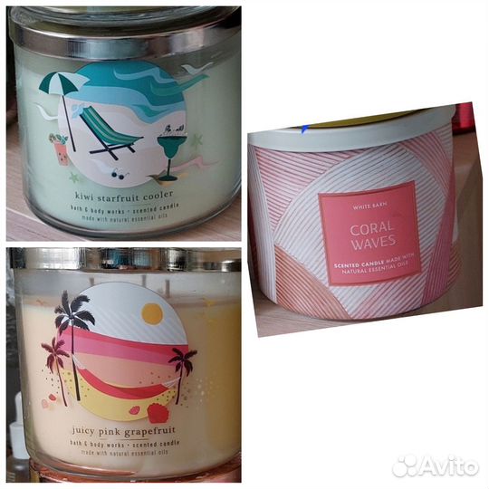 Bath and body works свеча