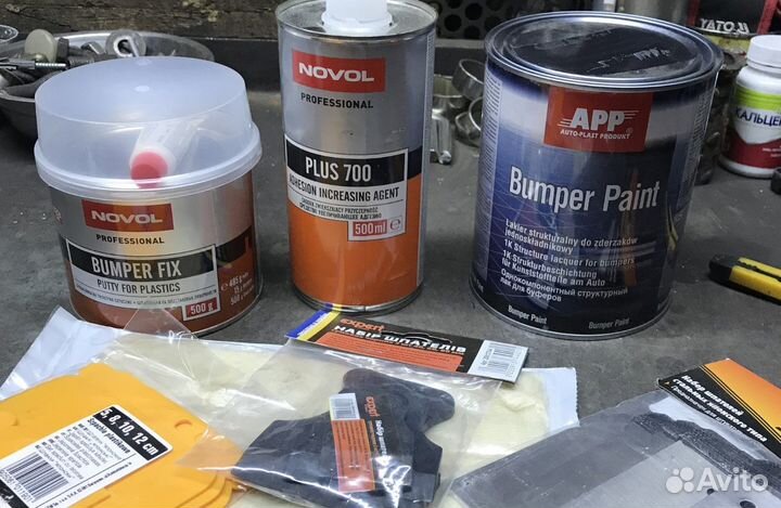 Ремонт и покраска бампера, замена бампера на SMART