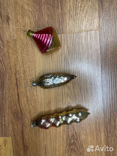 Елочные игрушки СССР