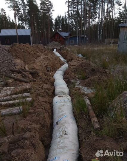 Дренаж участка