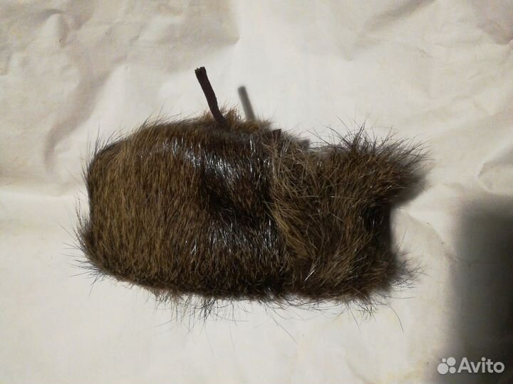 Норковая шапка мужская