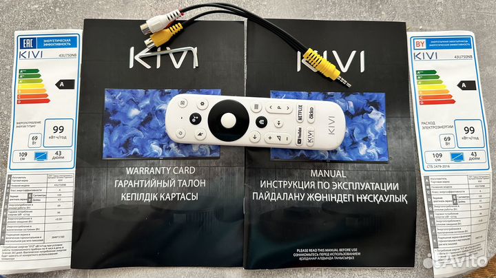 Телевизор kivi 43 4K