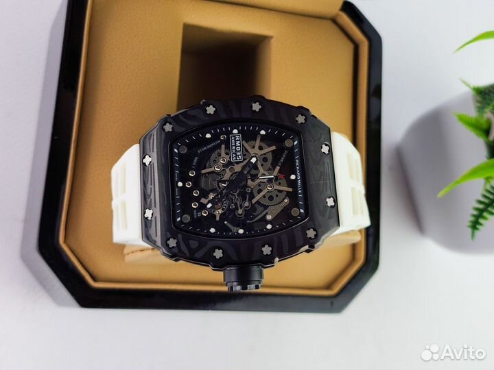 Часы мужские Richard Mille скелетон