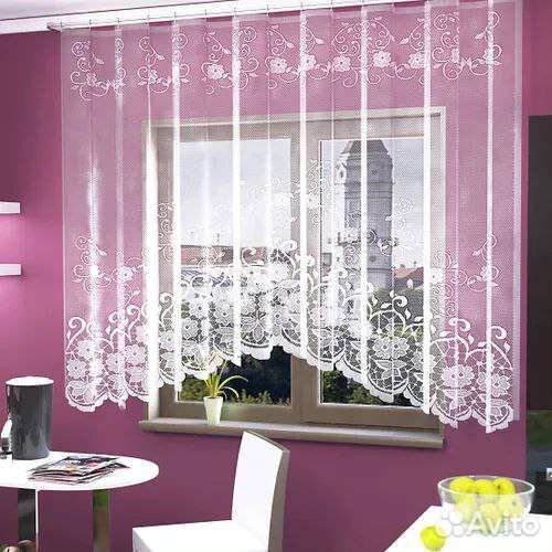 Тюль для кухни