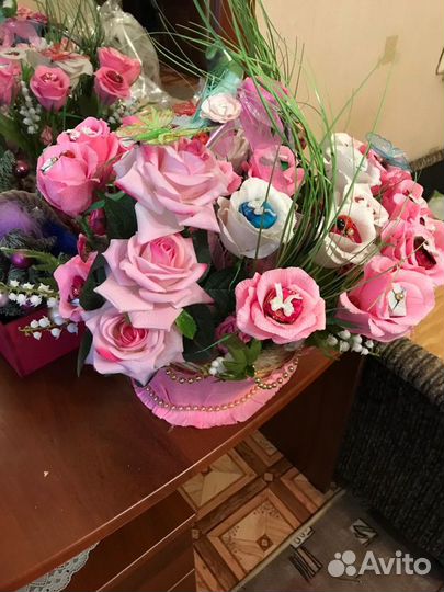 Корзинка с цветами