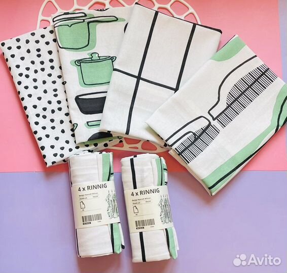 Набор кухонных полотенец Икеа