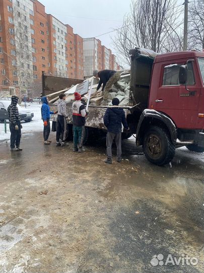 Вывоз мусора Газель, ЗИЛ, Камаз с грузчиками