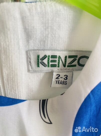 Платье для девочки новое Kenzo новый год