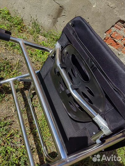 Карповое кресло двухслойное с карманами