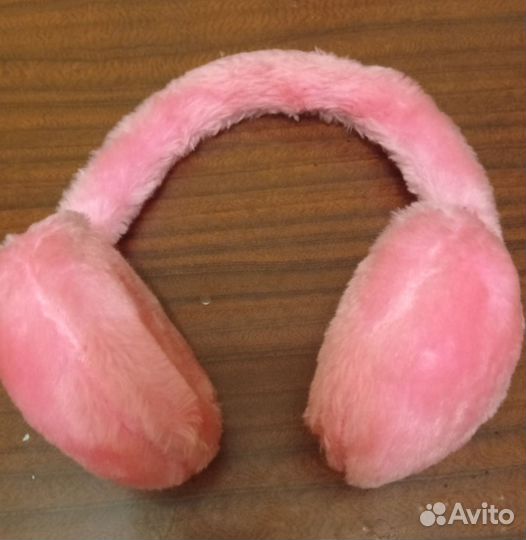 Меховые наушники для девочки