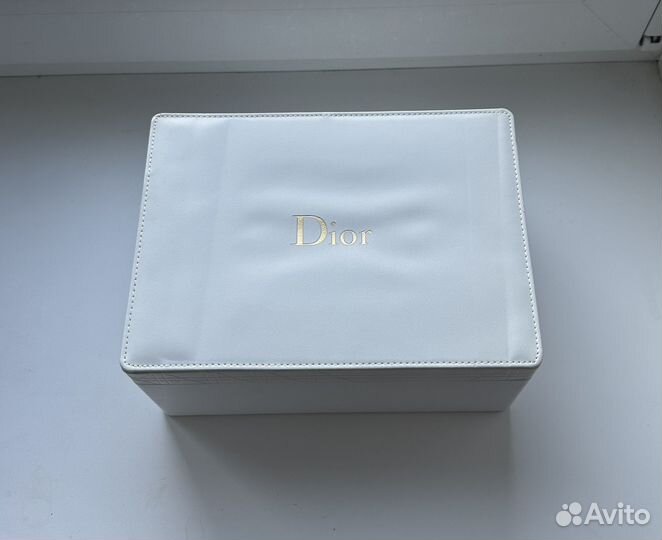 Dior шкатулка кейс белая