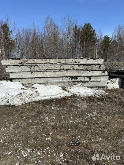 Плиты перекрытия бу 6м, стеновая