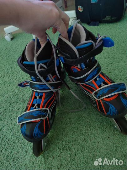 Роликовые коньки детские 31-36р-р