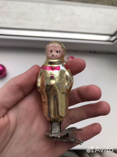 Елочные игрушки советские