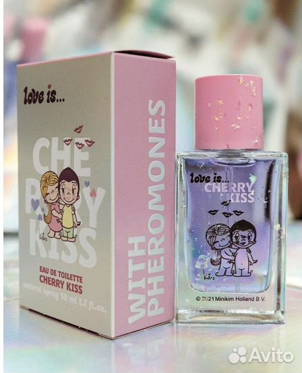 Туалетная вода женская love IS «cherry kiss»
