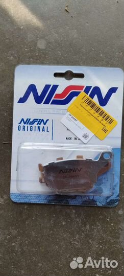 Задние тормозные колодки Nissin 2p-244st