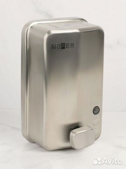 Дозатор для жидкого мыла Nofer inox evo