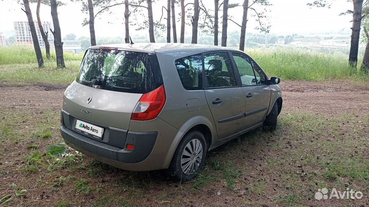 Renault Scenic 1.6 МТ, 2007, битый, 179 966 км