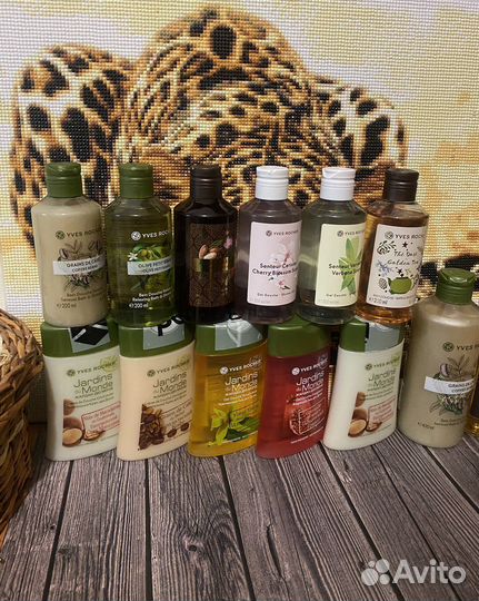 Гели и гоммажи для душа Ив Роше