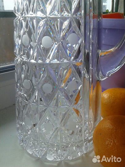 Кувшин хрустальный 