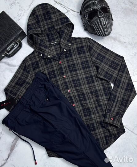 Рубашка kiton мужская