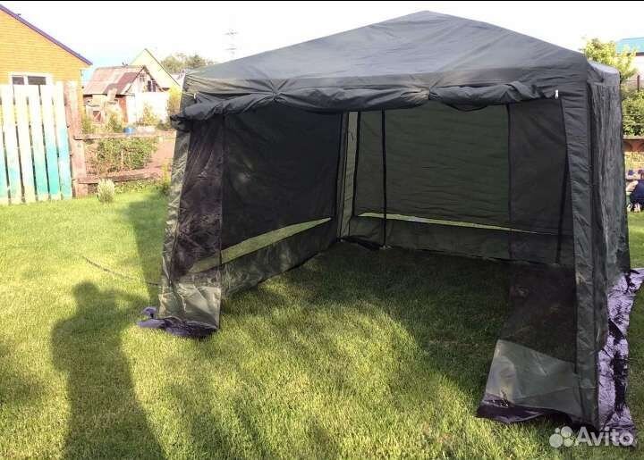 Шатер карповый усиленный новый + юбка