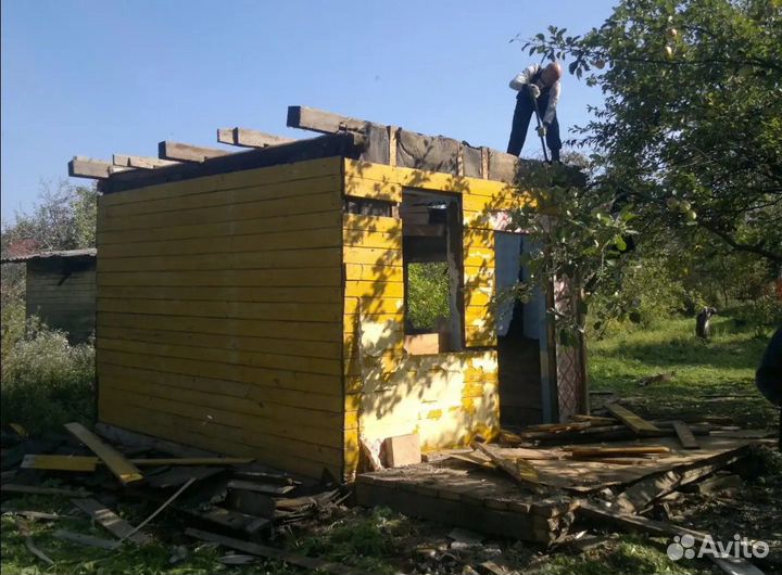 Демонтаж и вывоз мусора