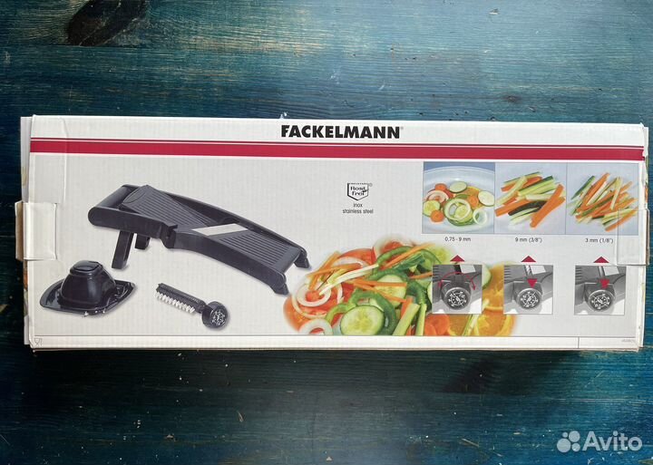Шинковка терка мандолина слайсер Fackelmann