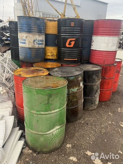 Бочка 200 литров металлическая из под масла