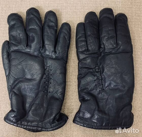 Мужские перчатки натуральная кожа