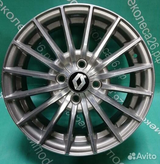 Диски R-15 Solaris, Rio,Vesta,Largus,Logan